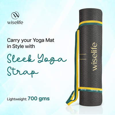 True Alignment TPE Yoga Mat - 6mm