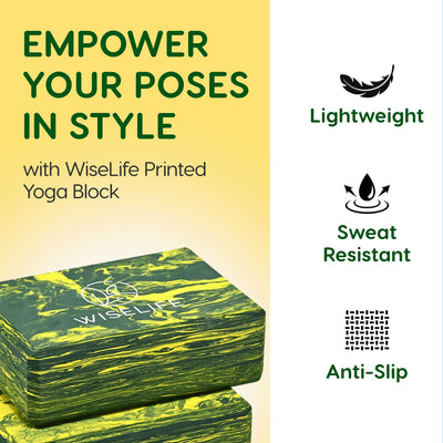 Printed Yoga Block