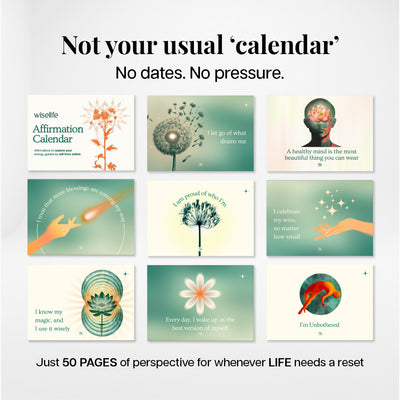 Wiselife Mindful Living | Affirmation Calendar