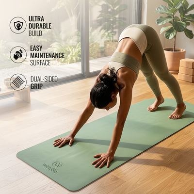 Cork & Natural Rubber Yoga Mat