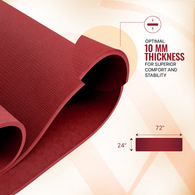 Classic TPE Yoga Mat - 10mm
