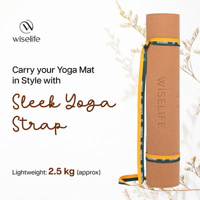Cork & Natural Rubber Yoga Mat