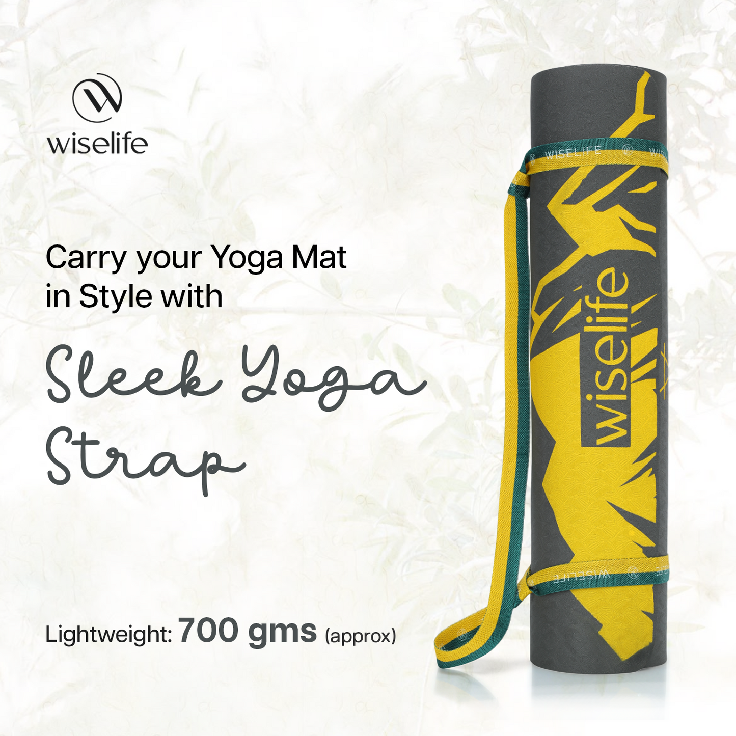 Purpose Printed Yoga Mat Elements Nature - 6mm