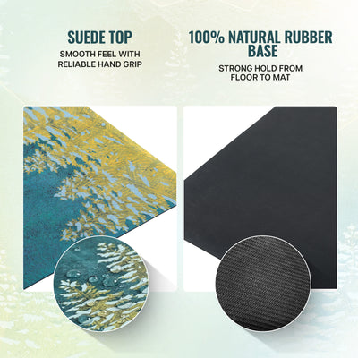 Foldable Rubber Yoga Mat 2MM