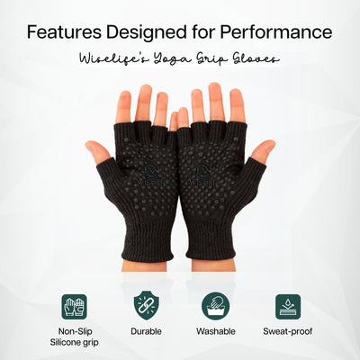 Wise Yoga Grip Gloves