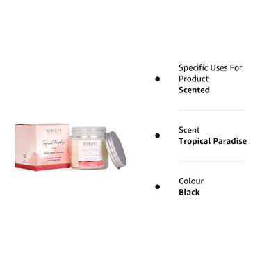 Organic Scented Candle - 80 Gram