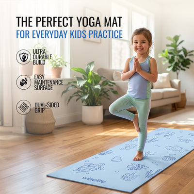 Kids Printed Yoga Mat - 6MM