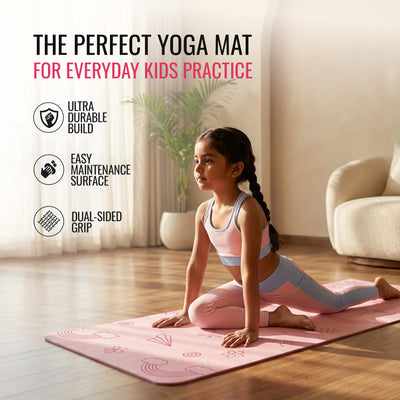 Kids Printed Yoga Mat - 6MM