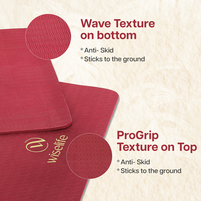 Purpose Printed TPE Yoga Mat-6mm