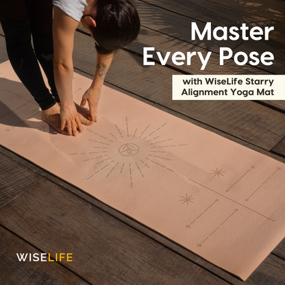 Dual Layer Alignment Yoga Mat