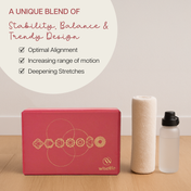 Printed Yoga Block