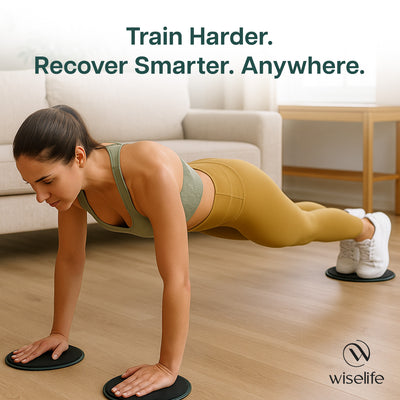 Core Slider & Gliding Disc | Set of 2 | Forest Green