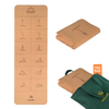 Foldable Microfiber Yoga Mat - 1MM