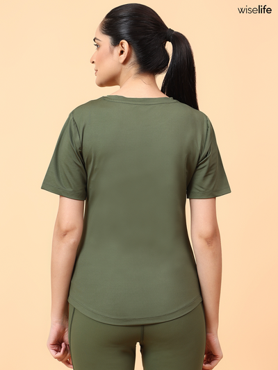 Wise Active Classic T-shirt (Olive green)