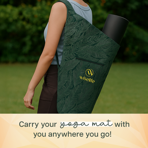 Yoga Mat Tote Bag (up to 8mm mats)
