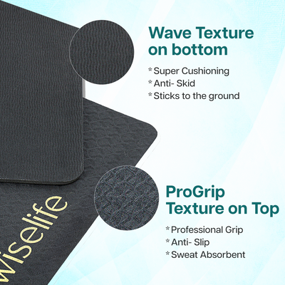 True Alignment TPE Yoga Mat - 6mm