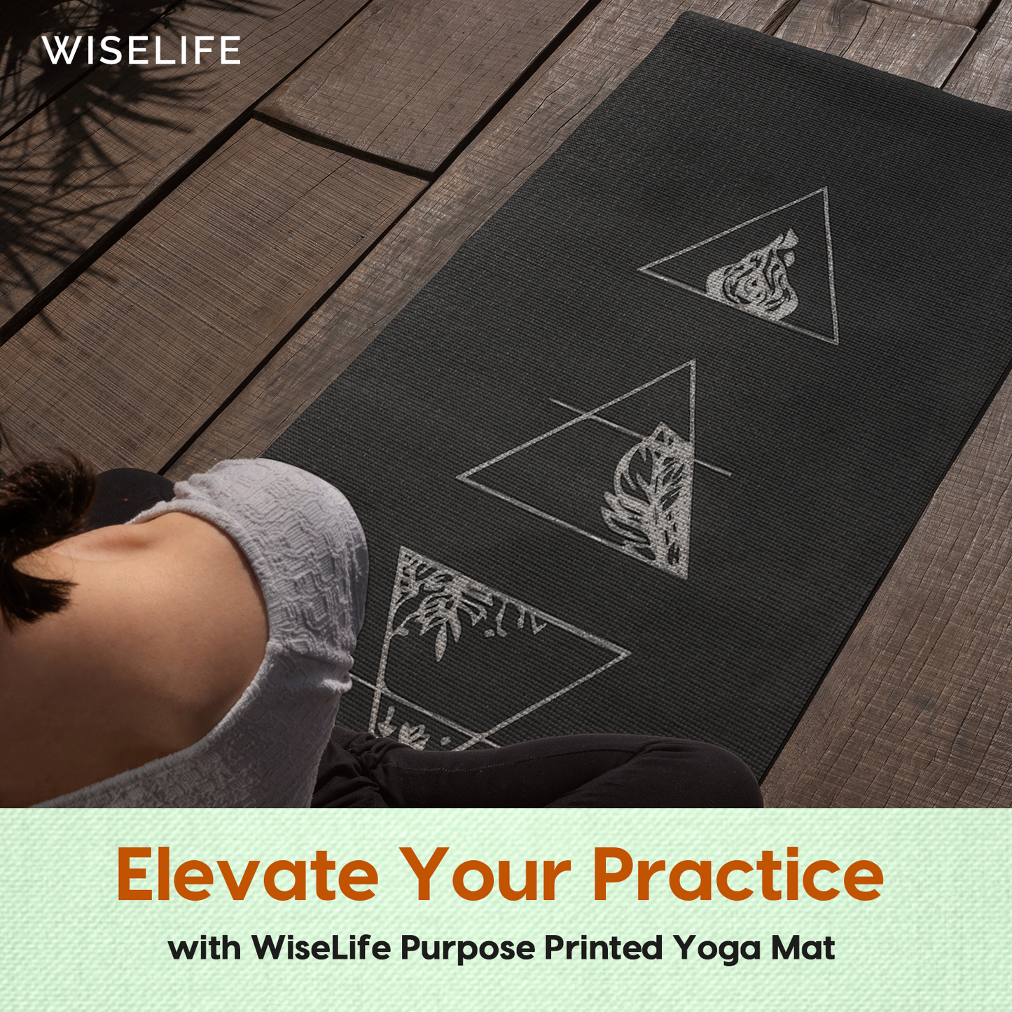 Purpose Printed Yoga Mat - Elements of Nature (6MM)