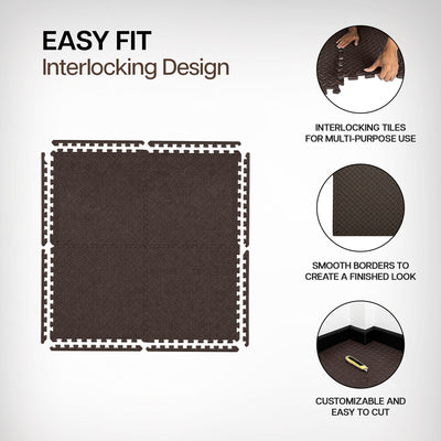 Interlocking Play Mat for Kids & Babies