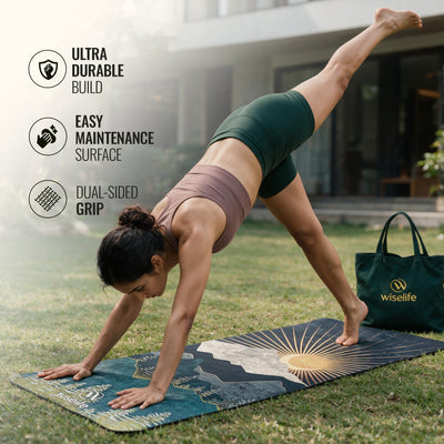 Foldable Rubber Yoga Mat 2MM