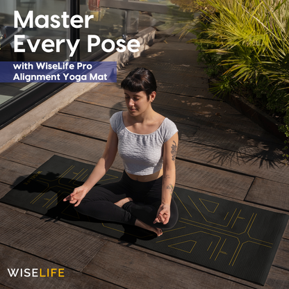 True Alignment Yoga Mat 6mm wiselife.in