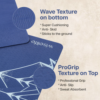 Purpose Printed TPE Yoga Mat-6mm