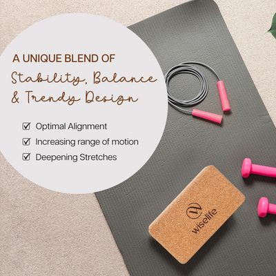 Cork Yoga Blocks - Set of 2