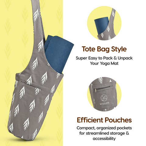 Yoga Mat Tote Bag (up to 8mm mats)