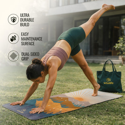 Foldable Rubber Yoga Mat 2MM