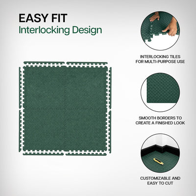 Interlocking Play Mat for Kids & Babies