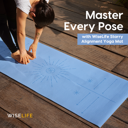 Dual Layer Alignment Yoga Mat