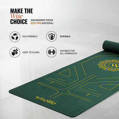 True Alignment TPE Yoga Mat - 6mm