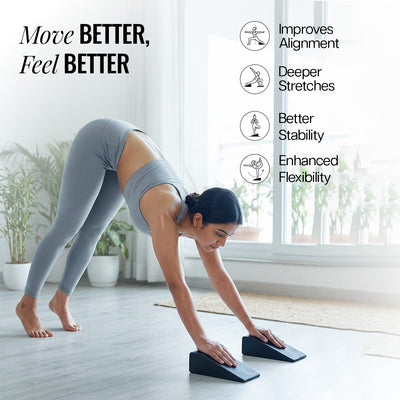 Yoga Foam Wedges - Set of 2