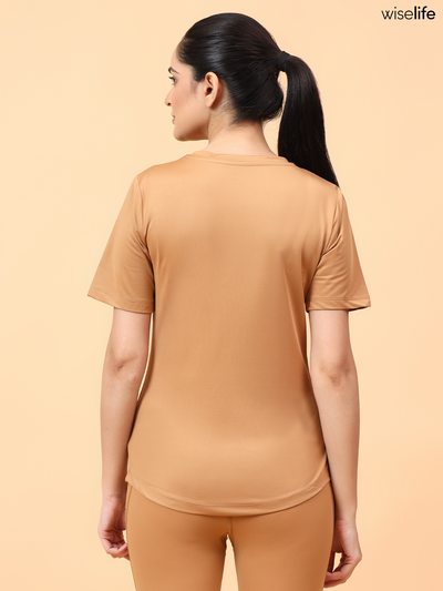 Wise Active Classic T-shirt (Brown)