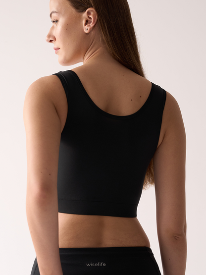 Wise Classic Yoga Bra (Black)