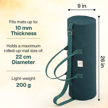 Yoga Mat Duffel Bag (up to 10mm mats)