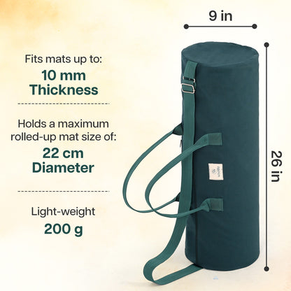 Yoga Mat Duffel Bag (up to 10mm mats)