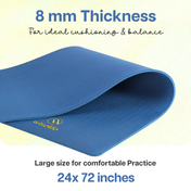 Classic Tpe Yoga Mat - 8 MM