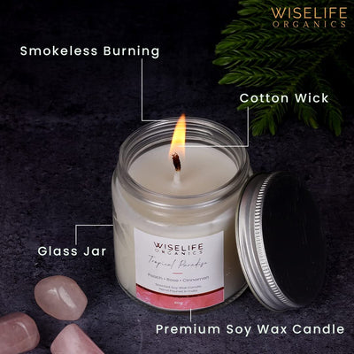 Organic Scented Candle - 80 Gram