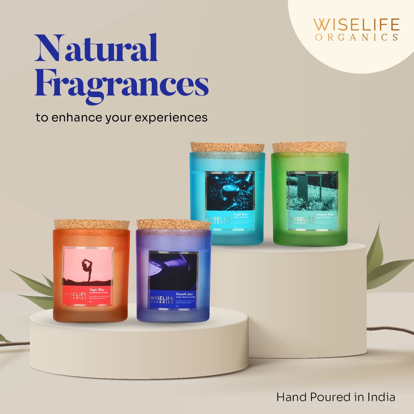 Organic Scented Candle- 180g