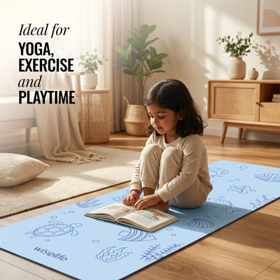 Kids Printed Yoga Mat - 6MM