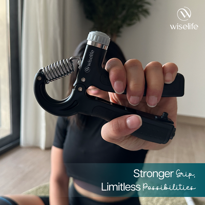 Adjustable Hand Grip with Automatic Counter