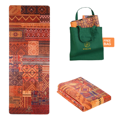 Foldable Rubber Yoga Mat 2MM