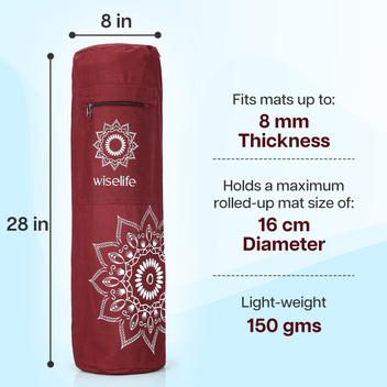Yoga Mat bag (up to 8mm mats)