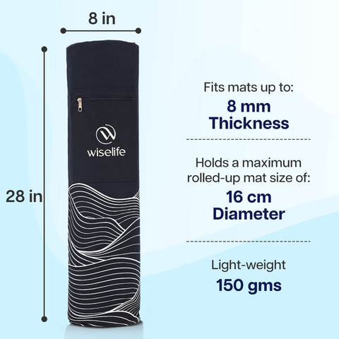 Yoga Mat bag (up to 8mm mats)