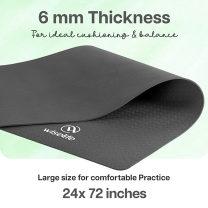Classic TPE Yoga Mat - 6MM