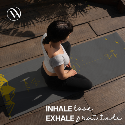 Purpose Printed Yoga Mat Elements Nature - 6mm