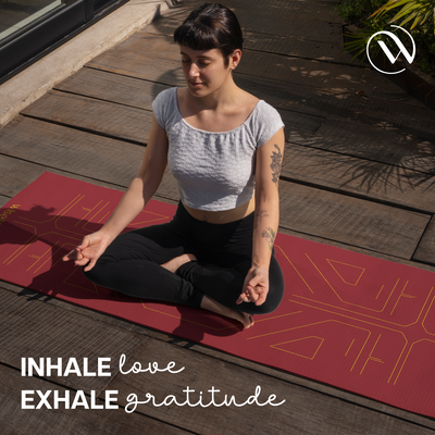 True Alignment TPE Yoga Mat - 6mm