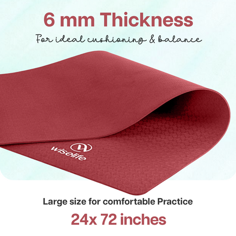 Classic TPE Yoga Mat - 6MM