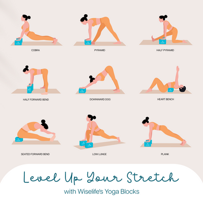 Classic Yoga Block Set of 2