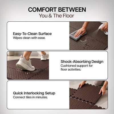 Interlocking Play Mat for Kids & Babies